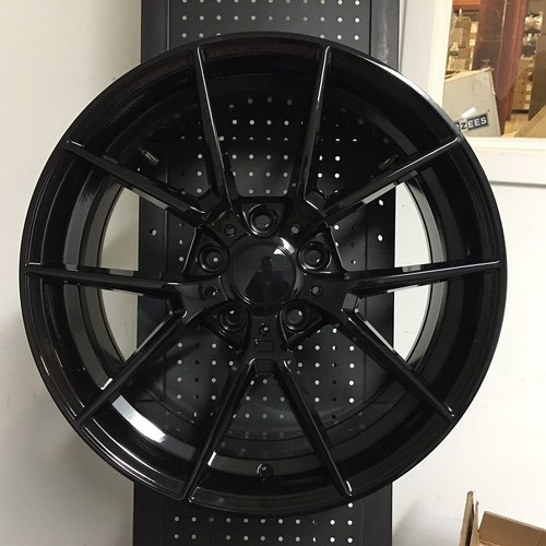 Gloss black wheels - m3,