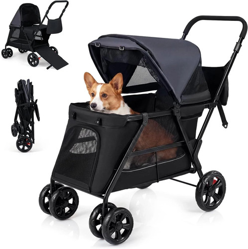 Pet stroller foldable - stroller, dog