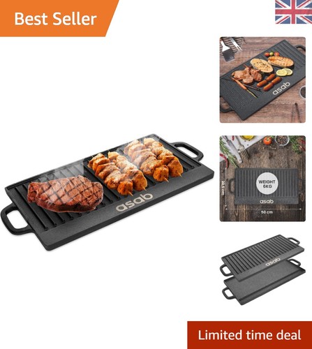 Cast iron grill - cast, pan