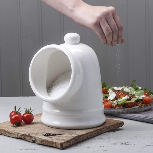 Salt caddy pot cellar pig - salt,