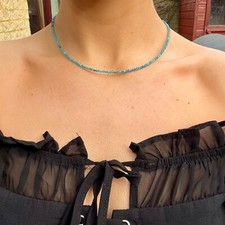 Apatite choker necklace