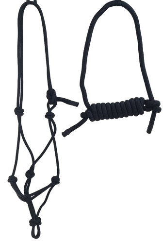 Rope halter with lead - halter,
