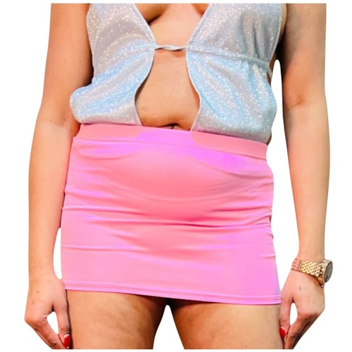 Hot sexy pink micro - micro, skirt