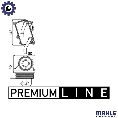 Oil cooler engine - oil, 24