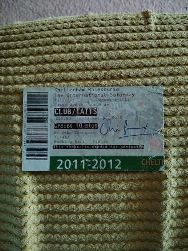 Cheltenham racecourse ticket - cheltenham,