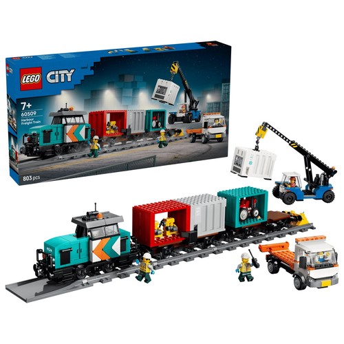 Lego city harbor freight train - city,