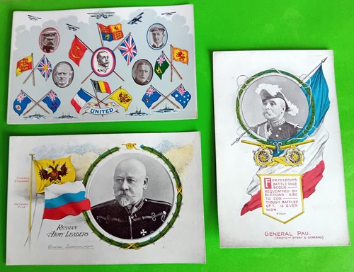 World war postcards - war, russian