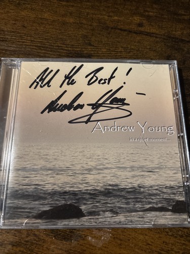 Signed andrew young - in, quiet