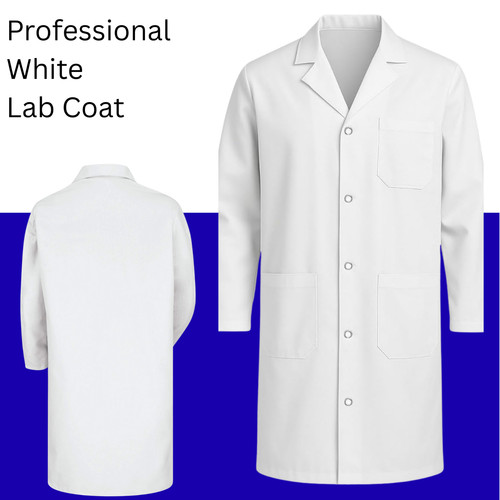 White medical lab coat - lab,
