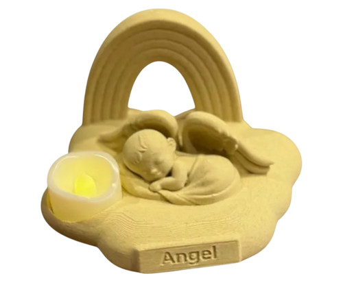 Angel baby boy cloud with - angel,
