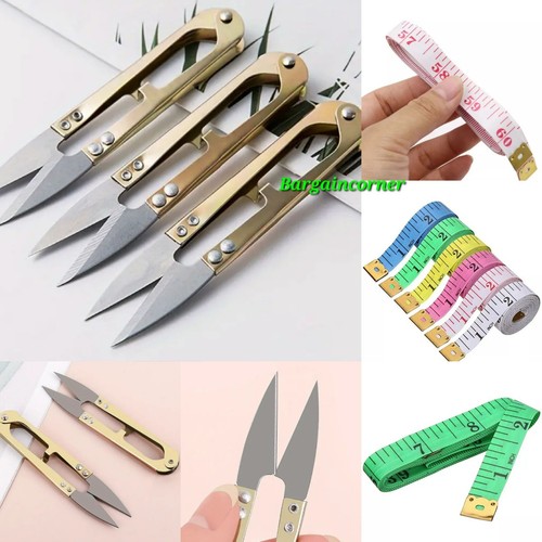 Snip scissors measuring tape - &,
