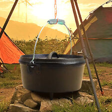 Cast Iron Camping Cooking Pot