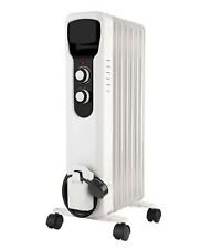 7 Fin Oil Filled Radiator 1500w White Stylec OCH116WHGB - Ex Display Boxed