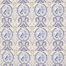 Victorian Songbird Blue Fabric