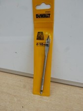 DeWALT DT4810 10mm X 152mm FLAT WOOD DRILL BIT 1/4" HEX SHANK