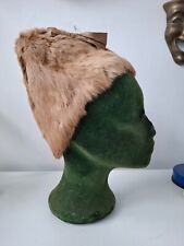1930s Fur Ladies Hat Vintage