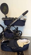 Icandy Peach 5 chrome Indigo Twins