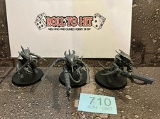 Warhammer 40k Tyranid Warriors X3 Plastic Models Assembled & Unpainted