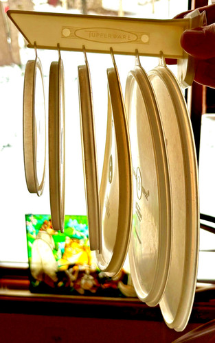 Vtg tupperware lids 238 230 - tupperware,
