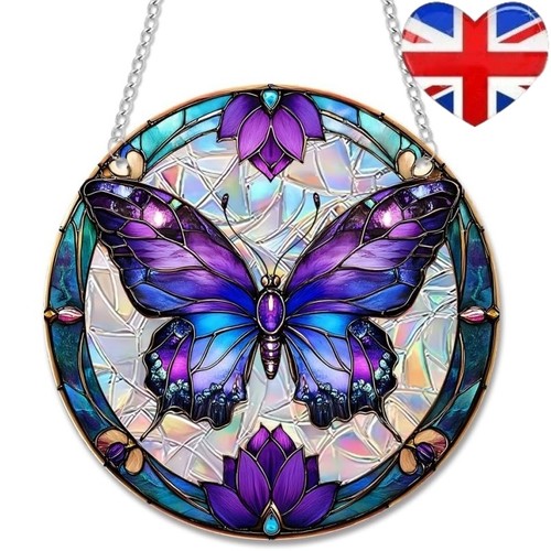 Colorful butterfly acrylic - colorful,