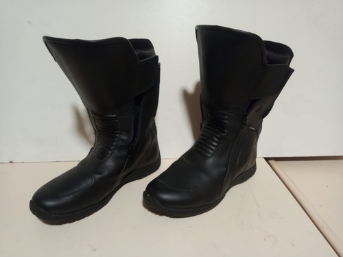 Spada leather motorcycle boots - leather,