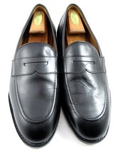 Allen Edmonds "Randolph 2.0" Slip-On Penny Loafers 10.5 EEE BLACK USA(663N)