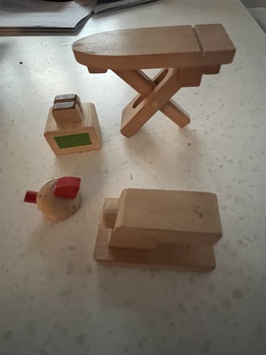 Toy accessory set wood - accessory,