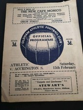 OLDHAM ATHLETIC V ACCRINGTON