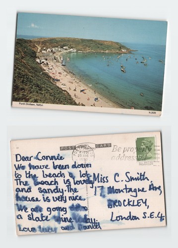 Vintage postcard porth - vintage,