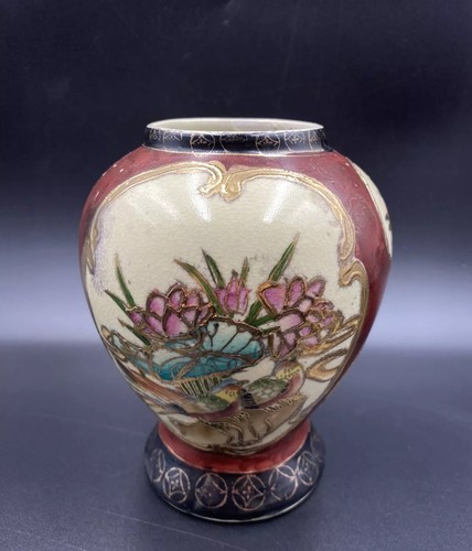 Japanese satsuma vase - satsuma, antique