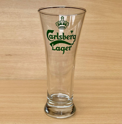 Carlsberg lager pilsner glass - carlsberg,