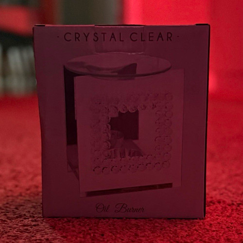 Crystal clear glass - crystal, oil