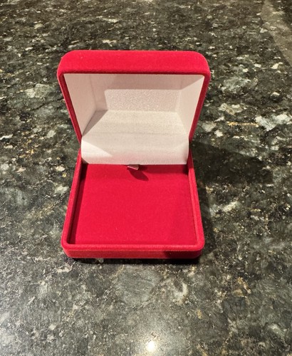 Small red jewellery storage - small,