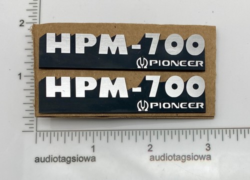 Pioneer hpm 700 speaker badge - hpm-700,