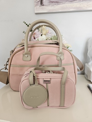 Ladies pink antler carry - pink, on