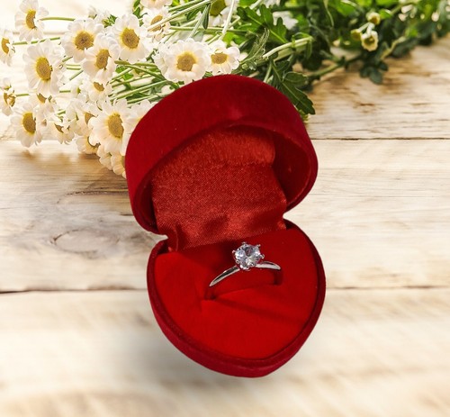 Ring box red love - ring,