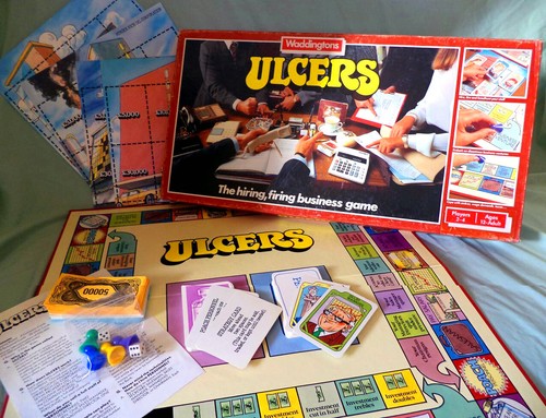 Ulcers board game - (1985),