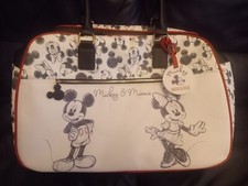 Disney Primark Mickey & Minnie Mouse Travel Weekend Overnight Duffle Bag Holdall