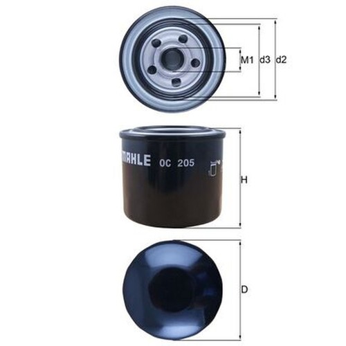 Oil filter for - filter, mitsubishi