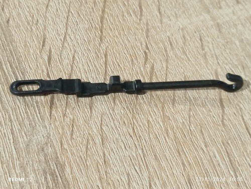 Playmobil black tie rod hook - black,