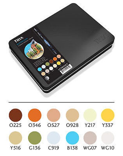 Letraset tria marker - 12, pen