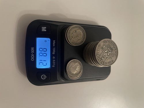 88g 500 silver coins x - 88g,