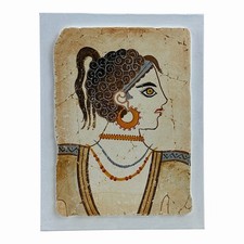 Minoan Girl Crocus Saffron