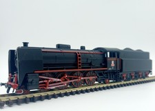 N Gauge Scale Vintage Steam Locomotive Train Model Railway Engine + Tender