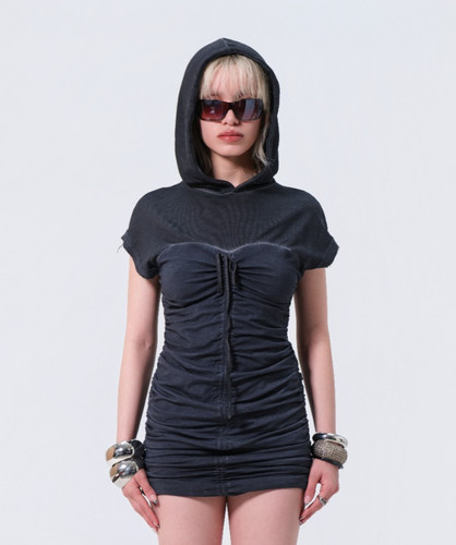 Punkyfish acid wash ruched - punkyfish,