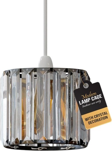 Crystal glass lampshade - 2x,