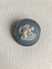 Wedgwood Blue Jasperware Cameo
