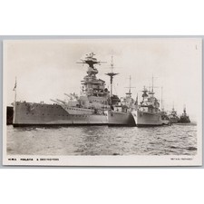 HMS MALAYA and Destroyers RP