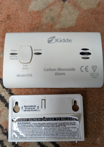 Kidde model 7co - model:7co, carbon
