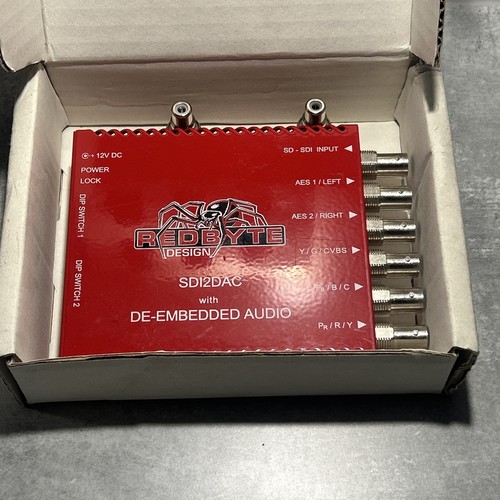 Redbyte decimator sdi2dac with - redbyte,